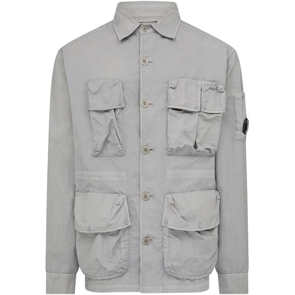 CP Company Lens Detail Overshirt - Grey